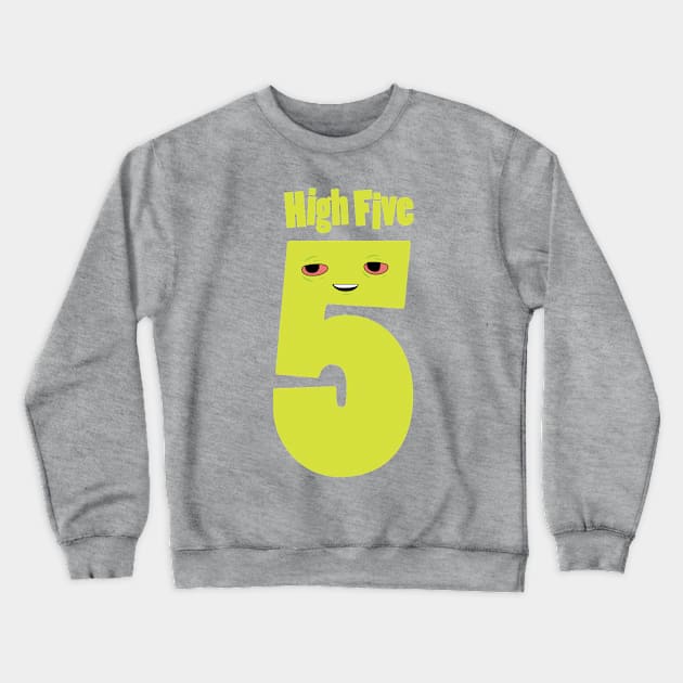 High Five Crewneck Sweatshirt by artguy